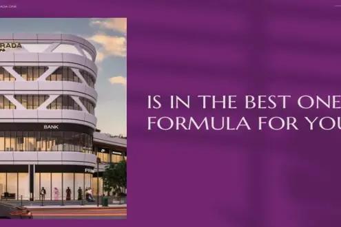 Offices for sale in Centrada One Mall at special prices fully finished