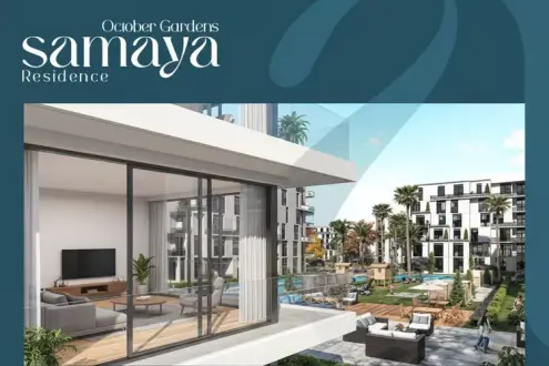 Own an apartment in Samaya Compound Hadayek October with an area of ​​320 meters