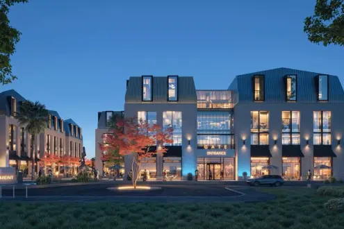 Shops for sale in Patterns Mall Fifth Settlement with payment facilities and only a 5% down payment