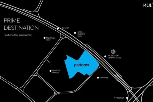 The most prestigious commercial units in Patterns Mall Fifth Settlement with only a 5% down payment Buy now