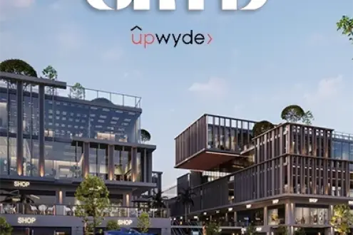 With a stunning view Grit Mall shops in Fifth Settlement are for sale Don't miss this opportunity