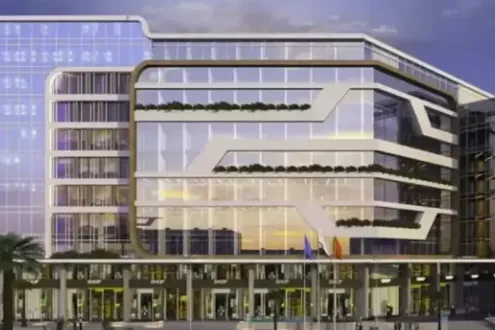 عيادة بمقدم 10% للبيع بمول ريميني بمساحة تبدأ من 140 متراً