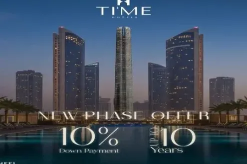 محل في مول تايم هوتيلز تاور العاصمة الجديدة بتسهيلات في السداد بمساحة 80 متراً