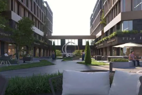 A very special offer on the price per meter in Noray Walk Mall New Cairo A very special offer on the price per meter in Noray Walk Mall New Cairo