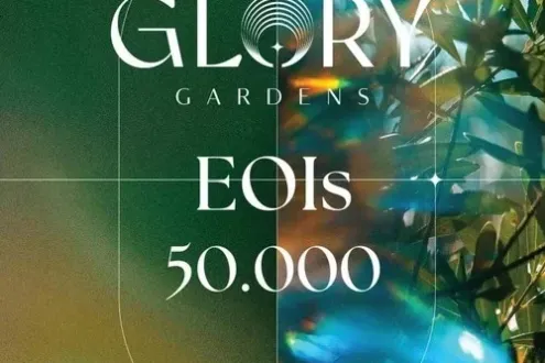 عرض مميز جدا علي سعر المتر في كمبوند جلوري جاردنز العبور الجديدة