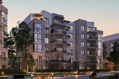 An 85 meter apartment for sale in Parkway Residence Compound