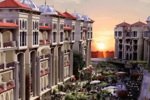 شقة للبيع بالتجمع الخامس في كمبوند روك فيرا 153 متراً