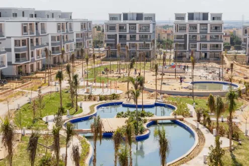 Apartment for sale in Sheikh Zayed in One 16 Compound 10% down payment