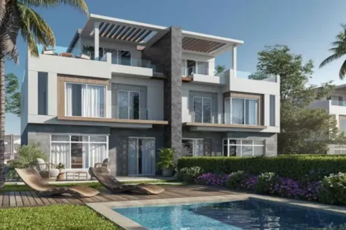 At an attractive price a 370 sqm penthouse in the Six West View compound is wonderful
