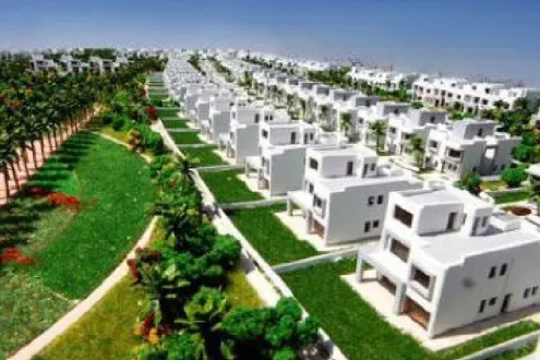 At less than the market price an apartment in Darvell Residence Compound 120 square meters fully finished