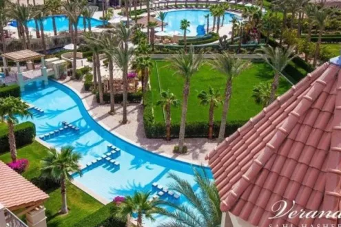 Book a chalet in Veranda Village Sahl Hasheesh Hurghada with only 15% down payment