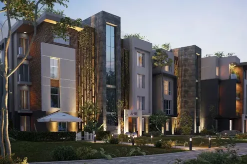 Book a townhouse with a 10% down payment in Lin wood Compound Fifth Settlement
