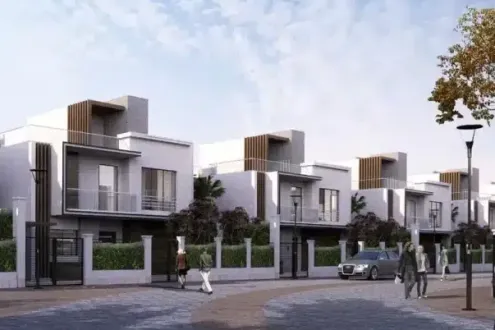 Book in the new Valley View Zayed Compound and own a distinctive twin house
