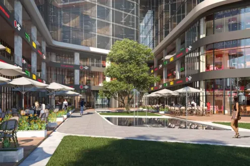 Buy a store now in the most beautiful malls in the New Capital Capital Crown Mall 50 meters