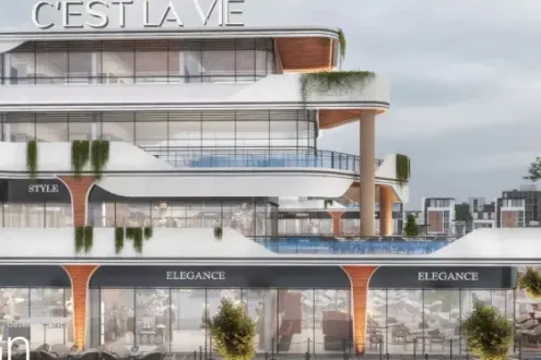 Buy your laboratory now in the most beautiful malls in Sheikh Zayed Mall C’est La Vie 75 meters away