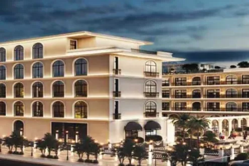Details of the sale of a 55 sqm studio in Kairo Compound Fifth Settlement