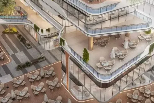 Hurry to buy an office in C’est La Vie Mall in Sheikh Zayed with an area starting from 120 square meters