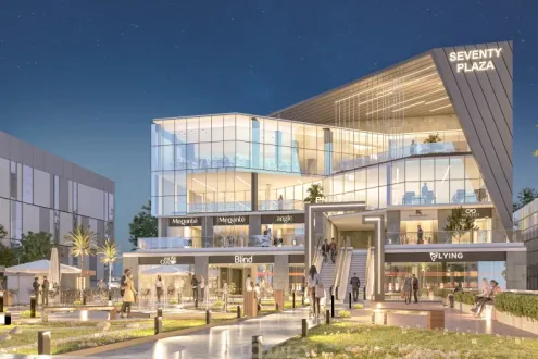 سارع بشراء مكتبك في التجمع الخامس بمساحة 25 متر في مول سيفينتي بلازا