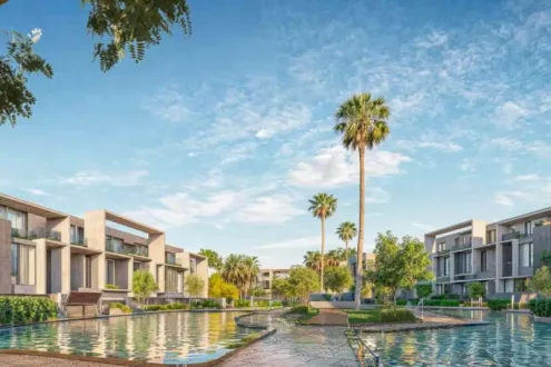 In installments over 8 years buy a townhouse in Lin wood Compound 320 meters
