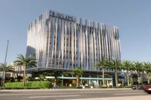 مكتب للبيع بالعاصمة الجديدة في مول بيما 70 متراً