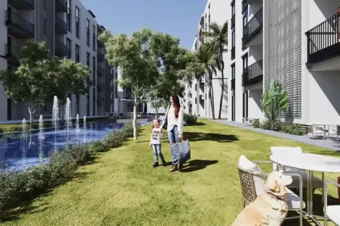 Penthouse 170 meters in Gul Residence Compound with 15% down payment and 10 years facilities
