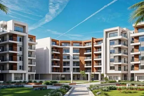 The distinctive apartments in Heaven Gardens Badr City Compound at a fantastic price book now