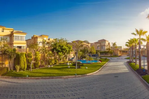 The dream townhouse in New Zayed Jeera Compound with an area of ​​270 meters