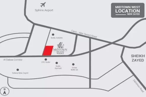 The most distinctive twin house for sale in Midtown Compound with an area of ​​500 square meters