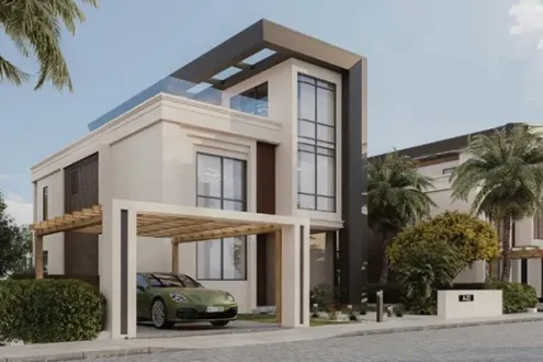 Twin house for sale in New Valley View Zayed Compound