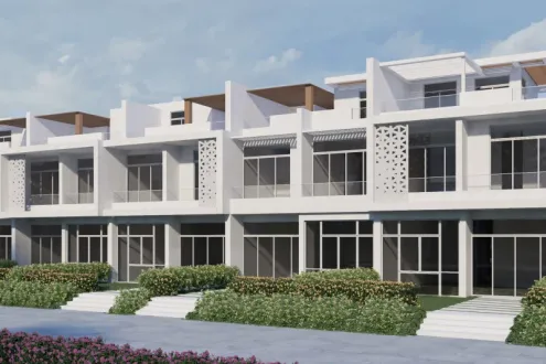 Villa for sale with immediate delivery in a compound at 40 in New Cairo