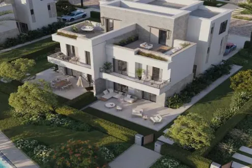 With a 5% down payment get a 400 square meter twin house in Jeera Compound