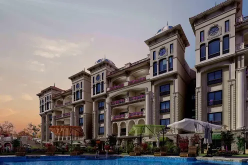 بمساحة 194 متراً بنتهاوس للبيع في كمبوند روك فيرا