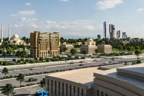 مكتب في مول فيدا بيزنس كومبلكس العاصمة الجديدة بتسهيلات في السداد بمساحة 90 متر مربع