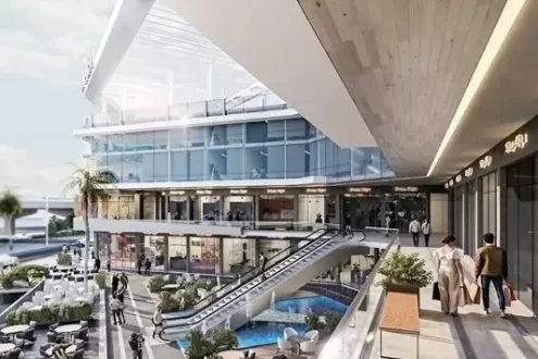 محلات للبيع في مول ارتيا التجمع الخامس بمساحات متنوعة وفيو رائع