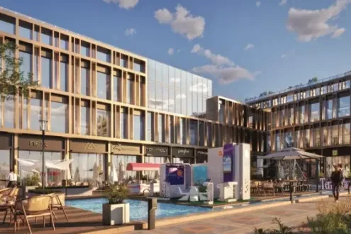 مكاتب بمساحة 60 متر في مول تراس بلازا الشيخ زايد