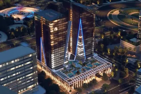 Book your shop in Remeny Gloria Inn Mall, New Administrative Capital, with an area of ​​22m