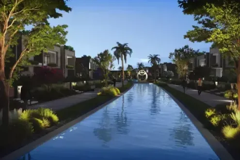 Distinctive villa for sale in Belong October Compound, 310m