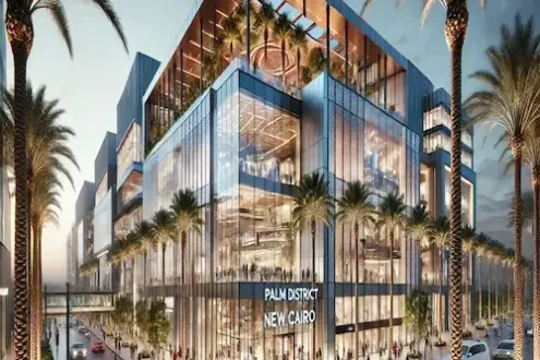Own an office 30m now at Palm District Mall