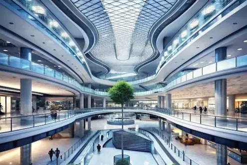 Own an office in Halo Mall, 6th of October, with an area of ​​38m