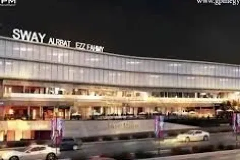 Receive your 55m shop in Sway Mall New Cairo