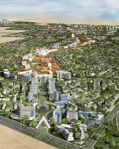 Projects and properties in Mostakbal City Compounds