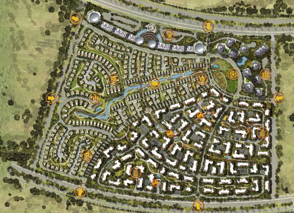 IL Bosco New Capital Compound Misr Italia Master Plan