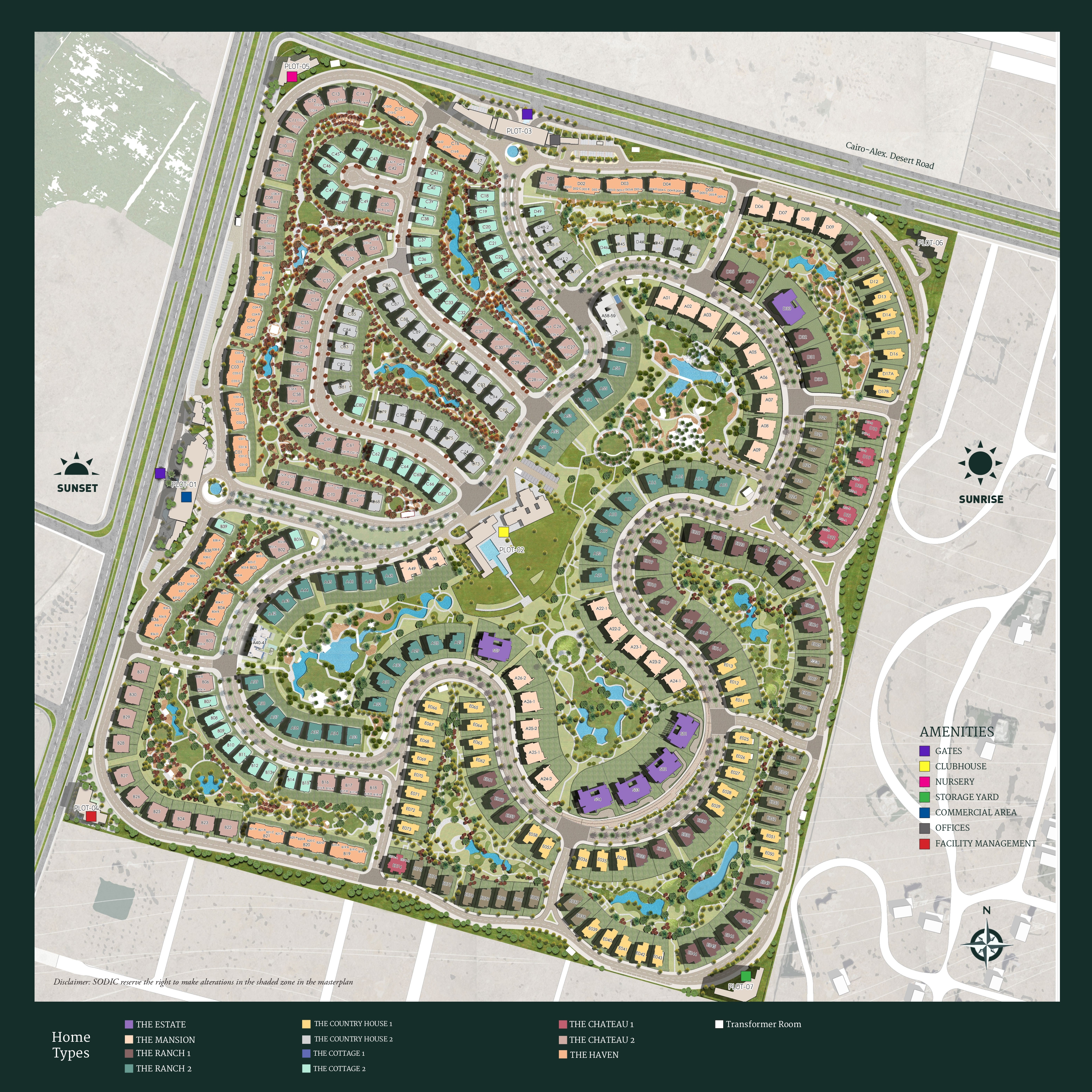 The Estates Sodic New Zayed Master Plan