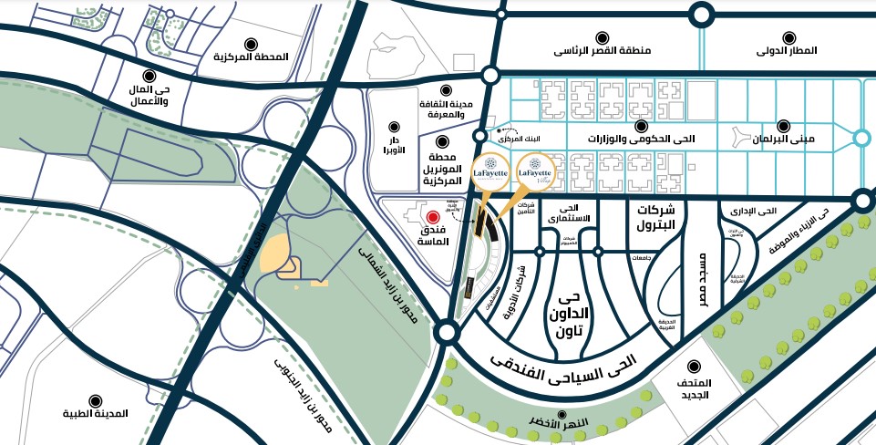 LaFayette Village New Capital HomeTown Developments Master Plan
