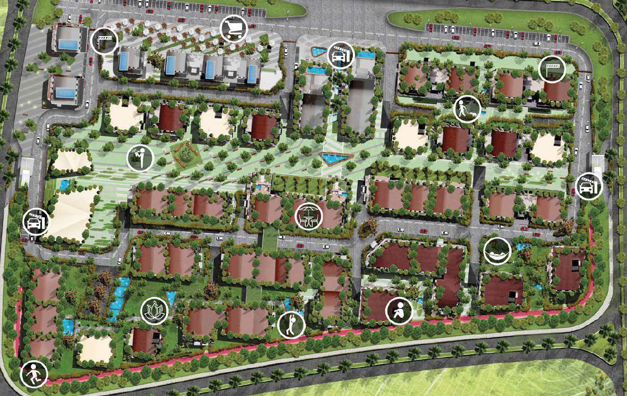 Park Lane New Capital Compound Biography Developments Master Plan