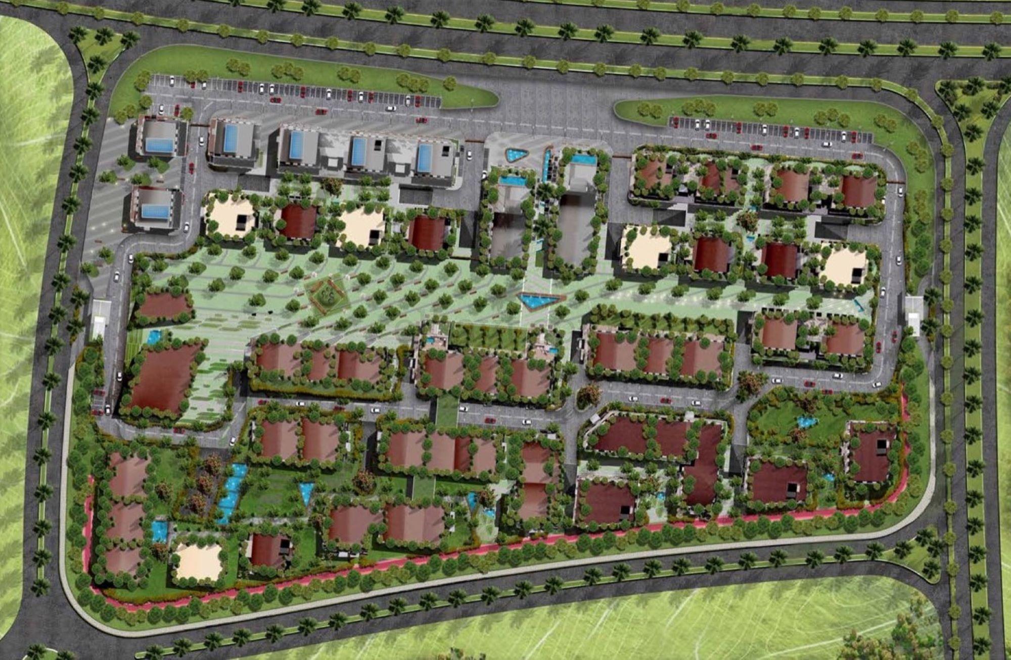 Park Lane New Capital Compound El Attal Group Master Plan