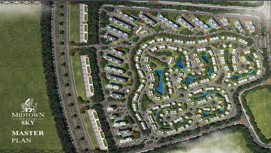 Midtown New Capital Compound Better Home Master Plan