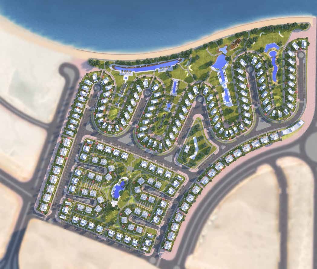 مشروع مزارين العلمين الجديدة سيتي إيدج للتنمية العقارية - Mazarine New Alamein المخطط العام