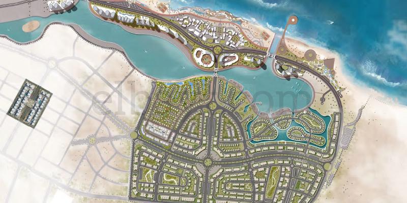 ابراج نورث ايدج العلمين الجديدة سيتي إيدج للتطوير العقاري - North Edge Towers New Alamein المخطط العام