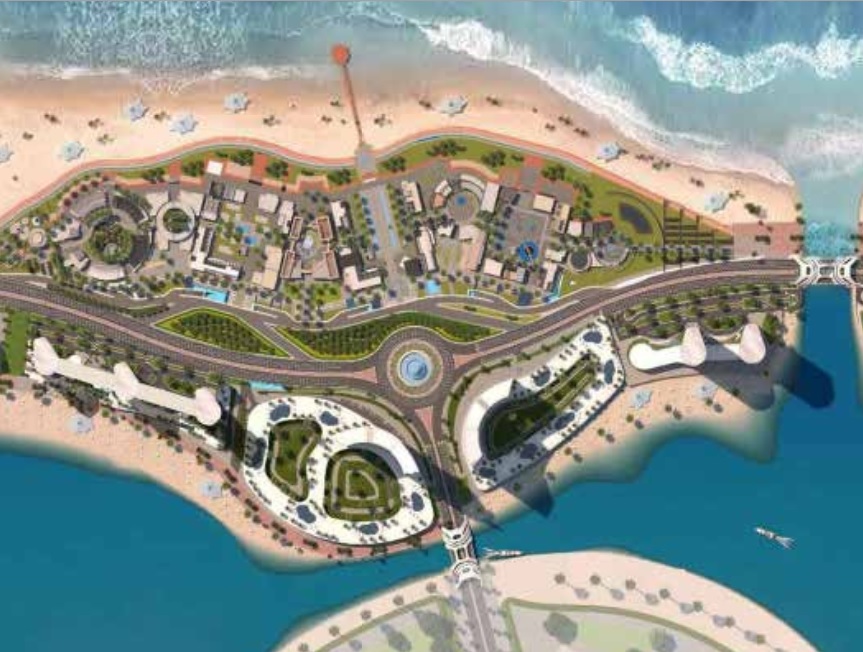 ابراج ذا جيت العلمين الجديدة سيتي إيدج العقارية - The Gate Towers New Alamein المخطط العام